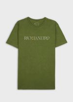 Tshirt Slim Stone Rio Serifado