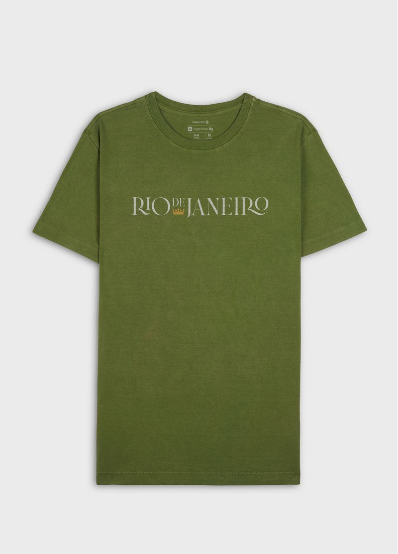 Tshirt Slim Stone Rio Serifado