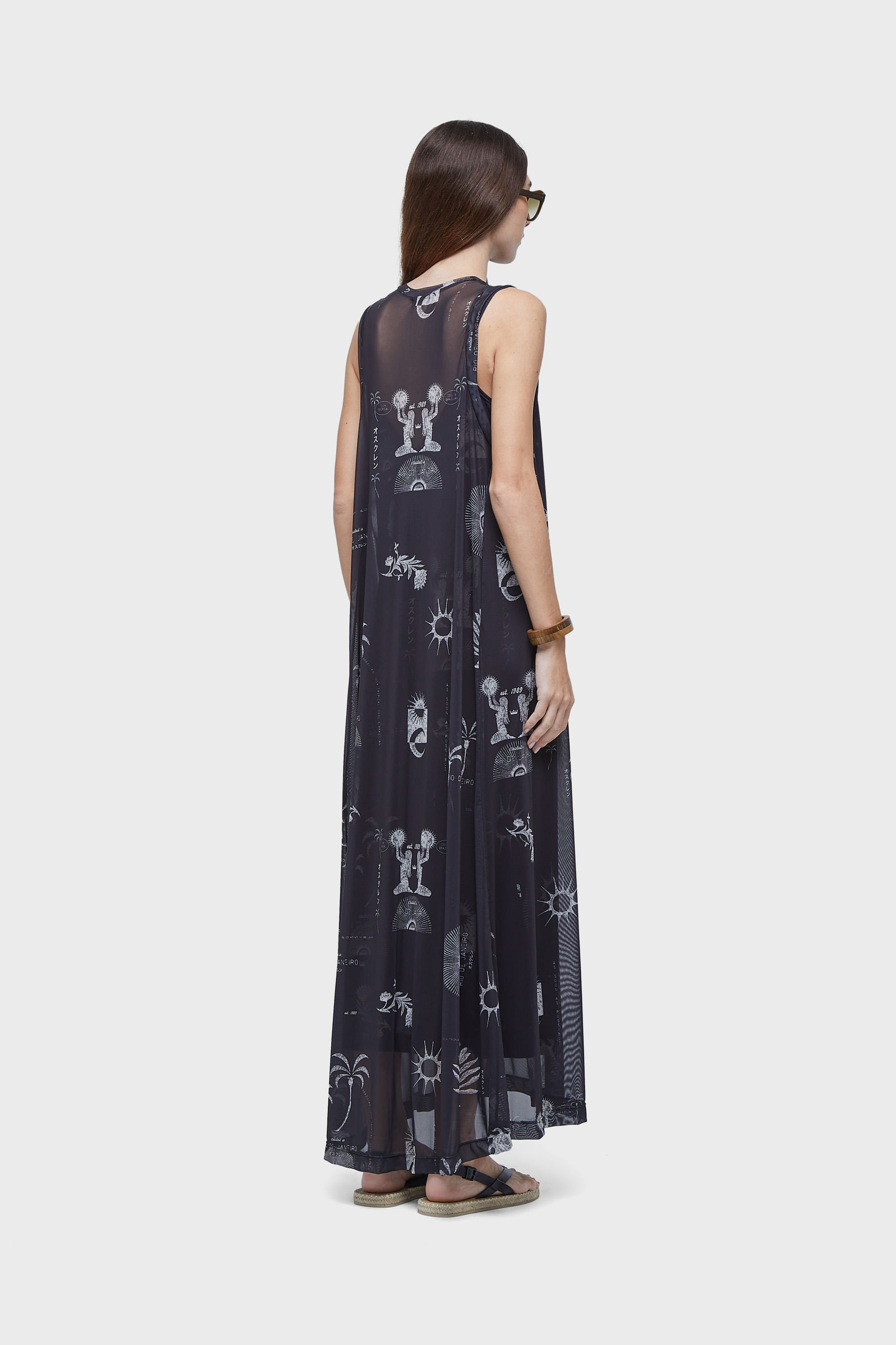 Vestido tule 1989