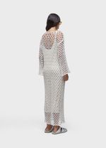 VESTIDO ML TRICOT ABERTO