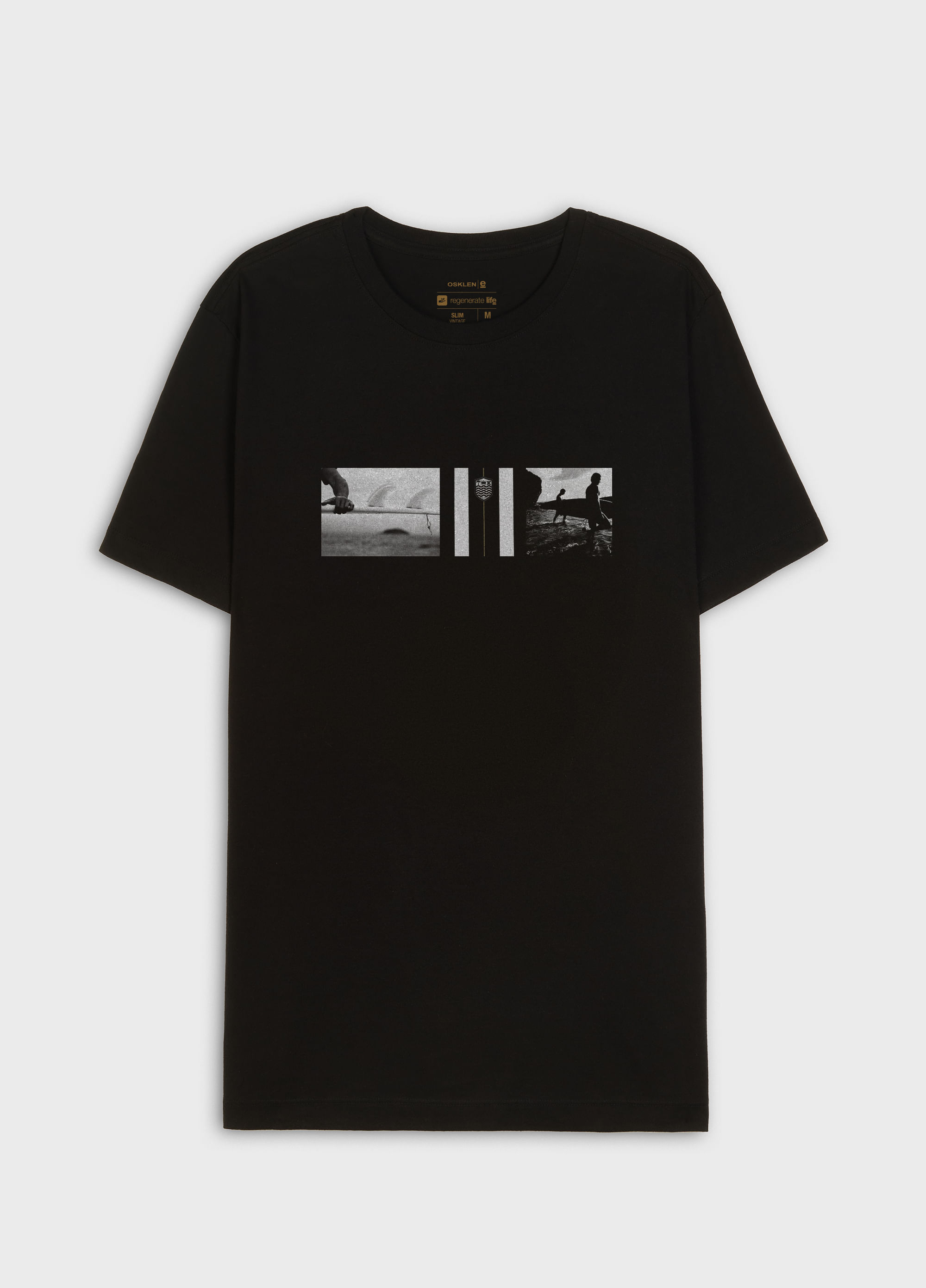 T-shirt vintage surf mosaico
