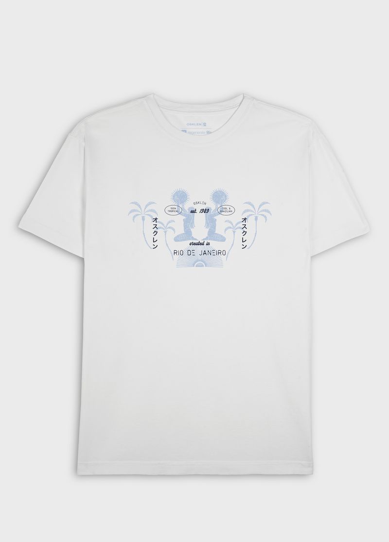Tshirt Regular Stone Tropical Trace