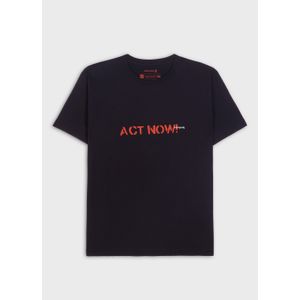 T-shirt vintage act now manifesto