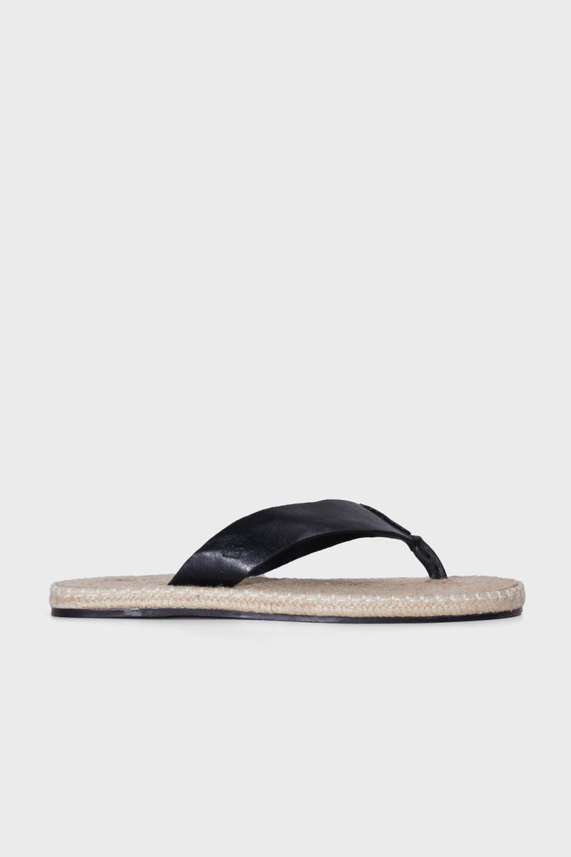 SANDALIA FLAT CORDA EBASICS MASC