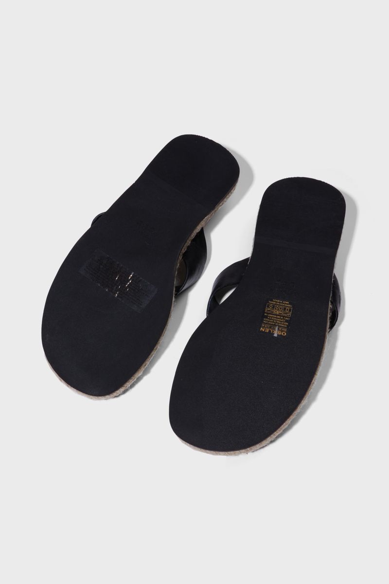 SANDALIA FLAT CORDA EBASICS MASC