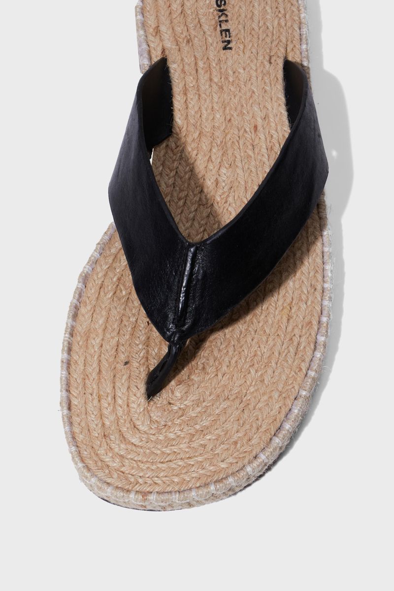 SANDALIA FLAT CORDA EBASICS MASC