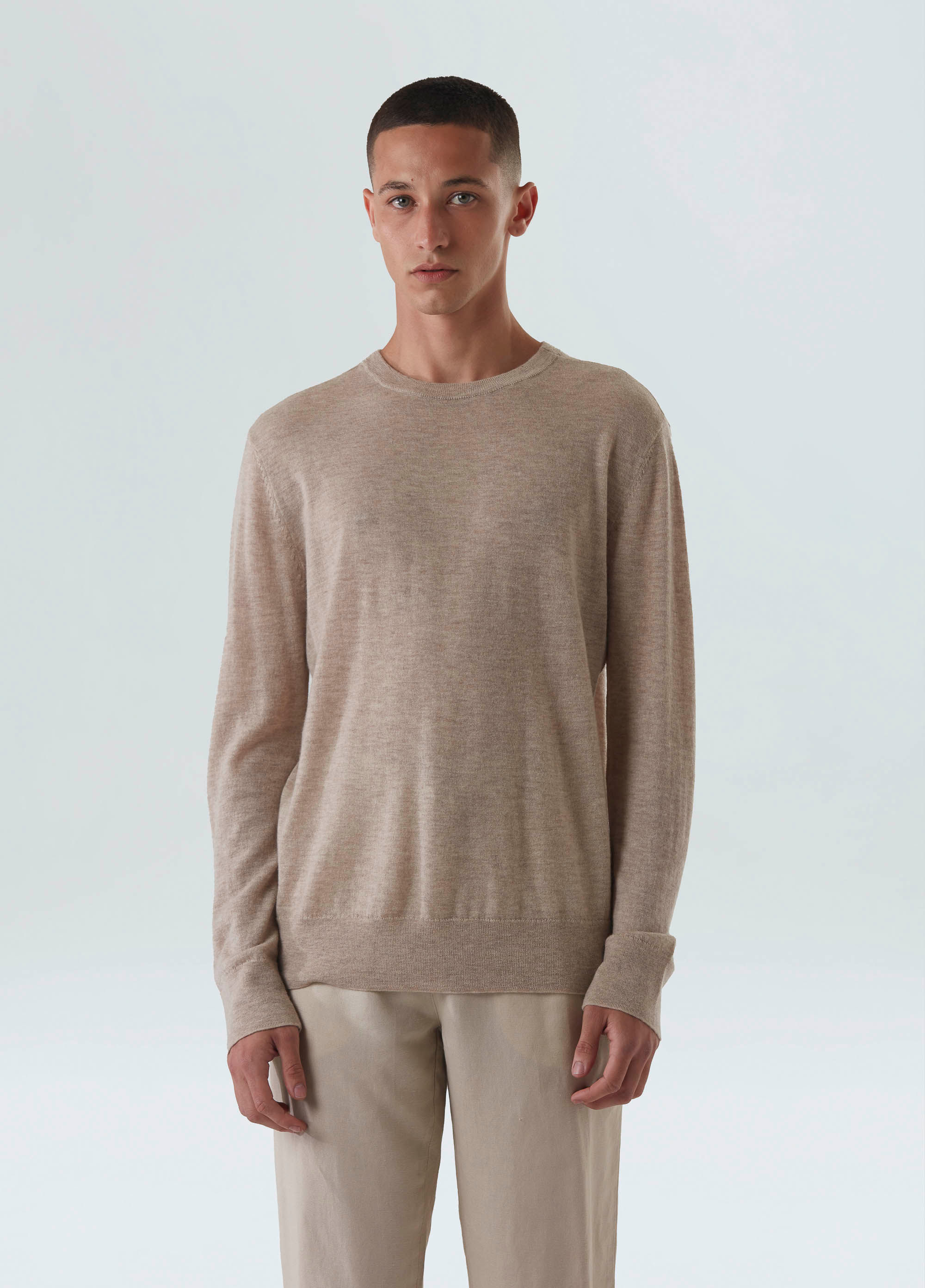 sweater mix wool cashmere