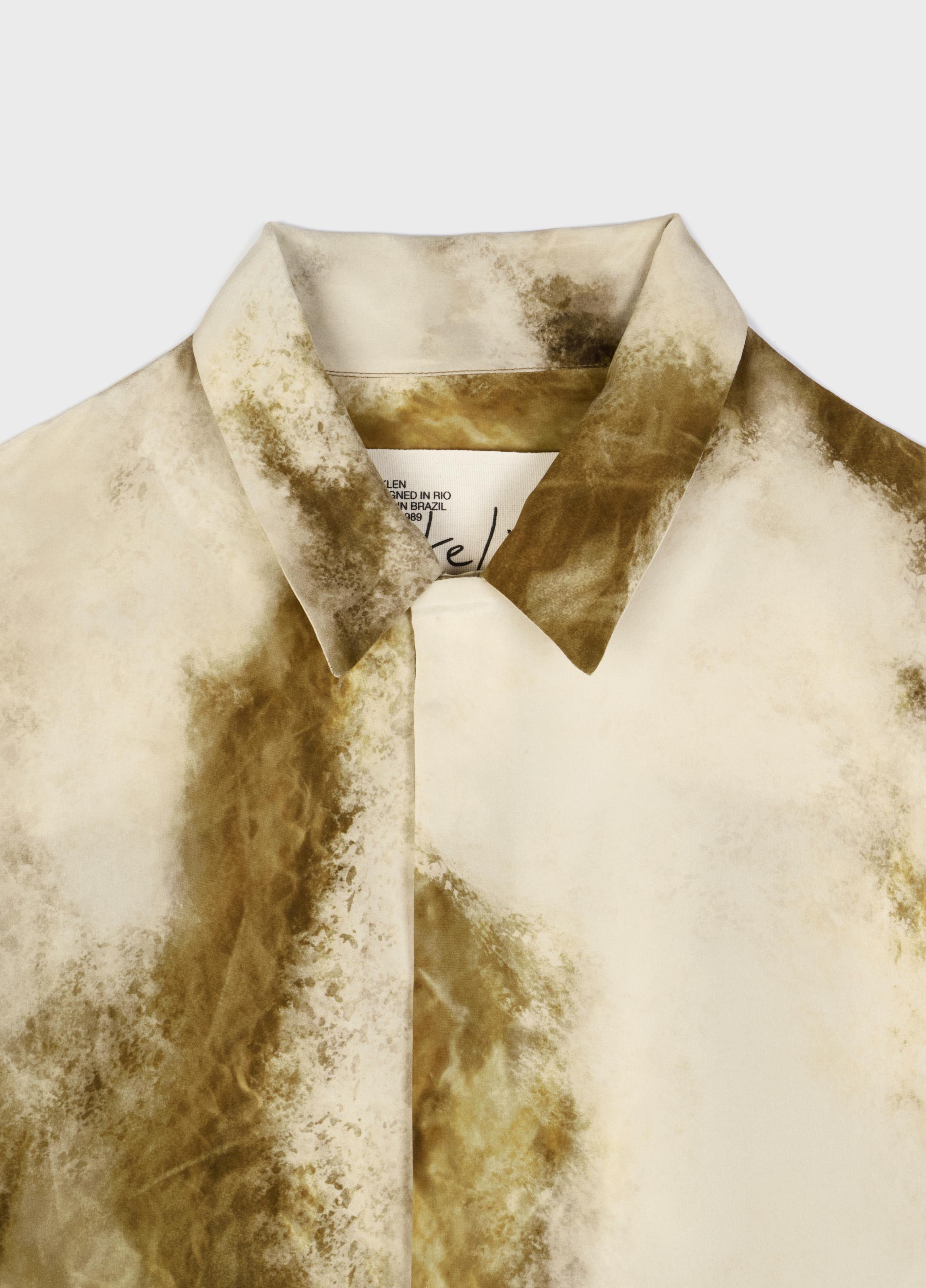 Camisa silk capim