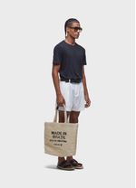 SHORT FLUID LINEN PLEATS