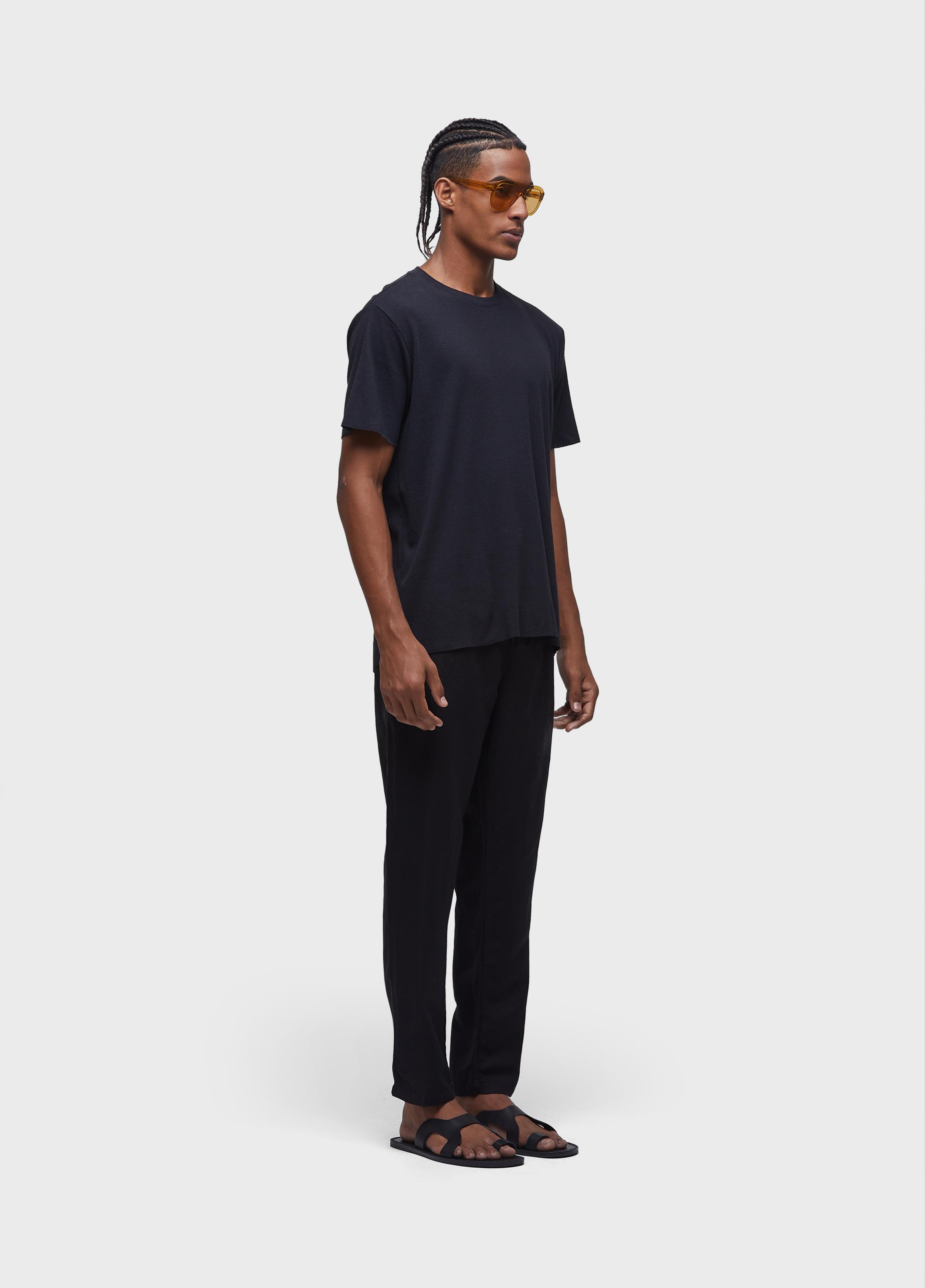 CALCA ALFAIATARIA FLUID LINEN