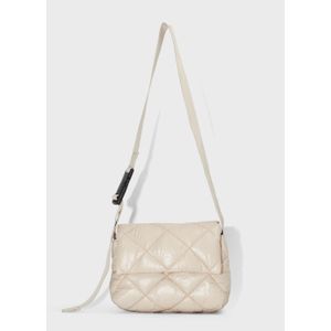 Bolsa small nylon crossbody matelassê