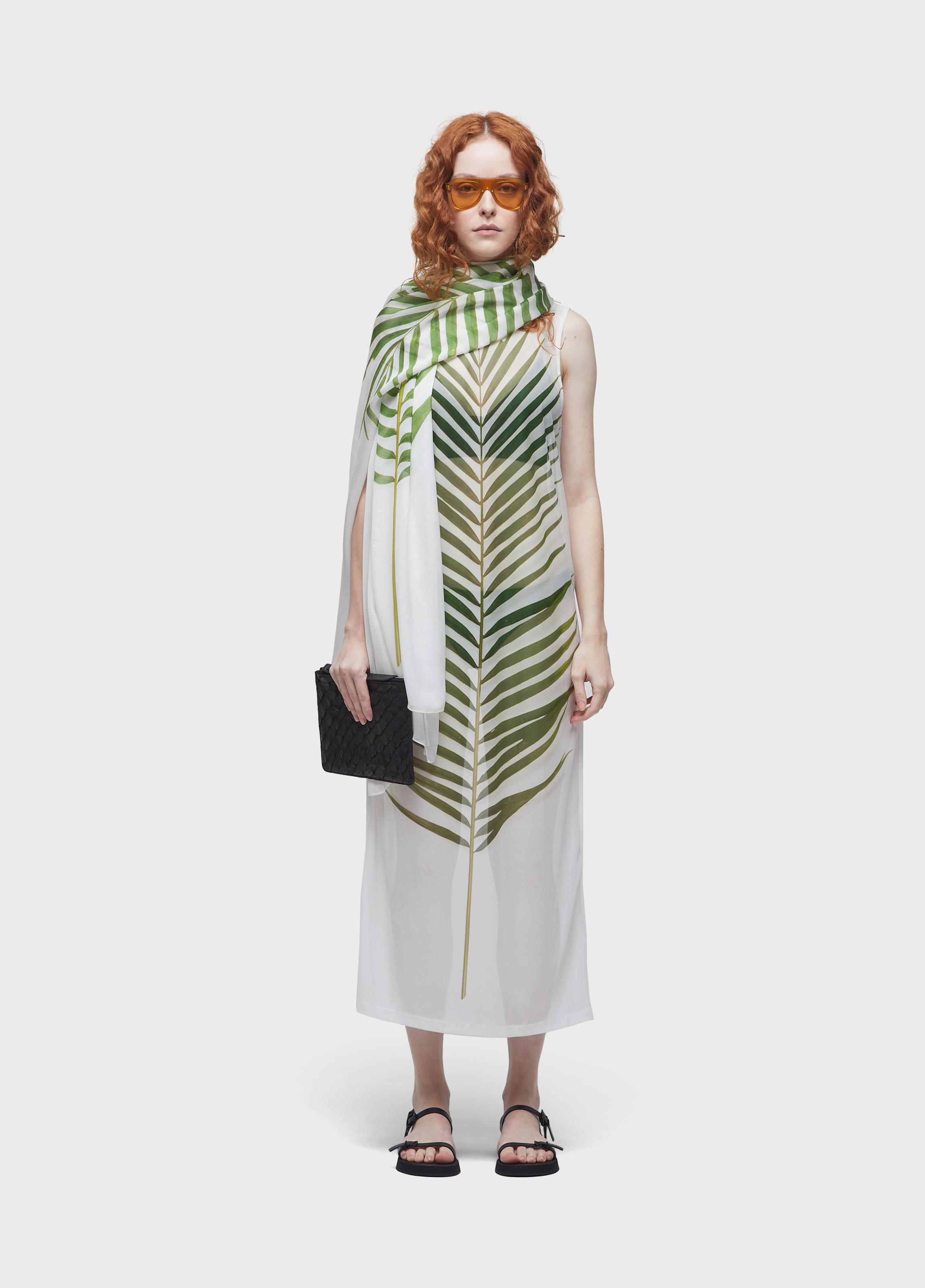 VESTIDO SLEEVELESS TULE PALMEIRA