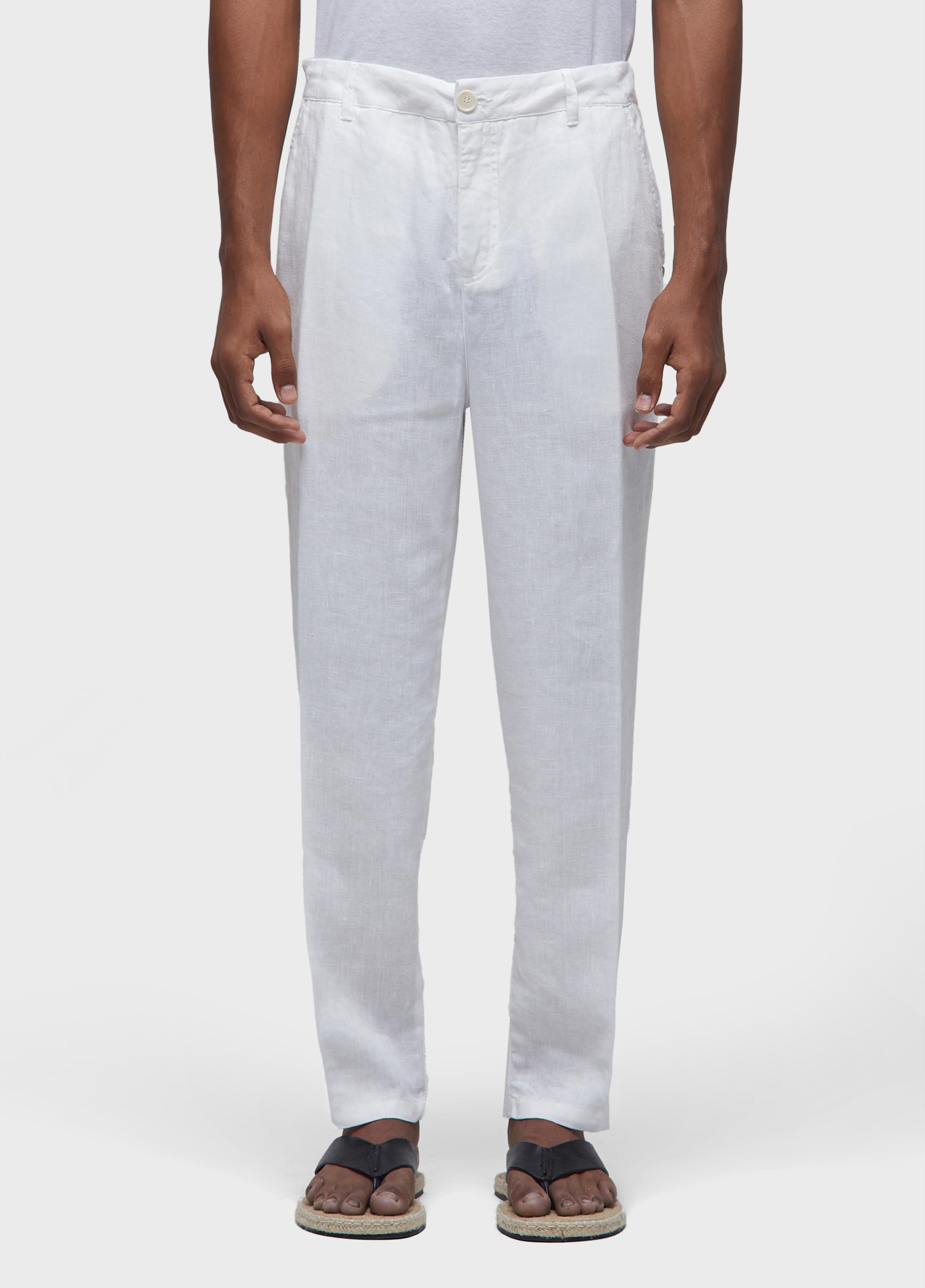 CALCA ALFAIATARIA LINEN CLASSIC NEW