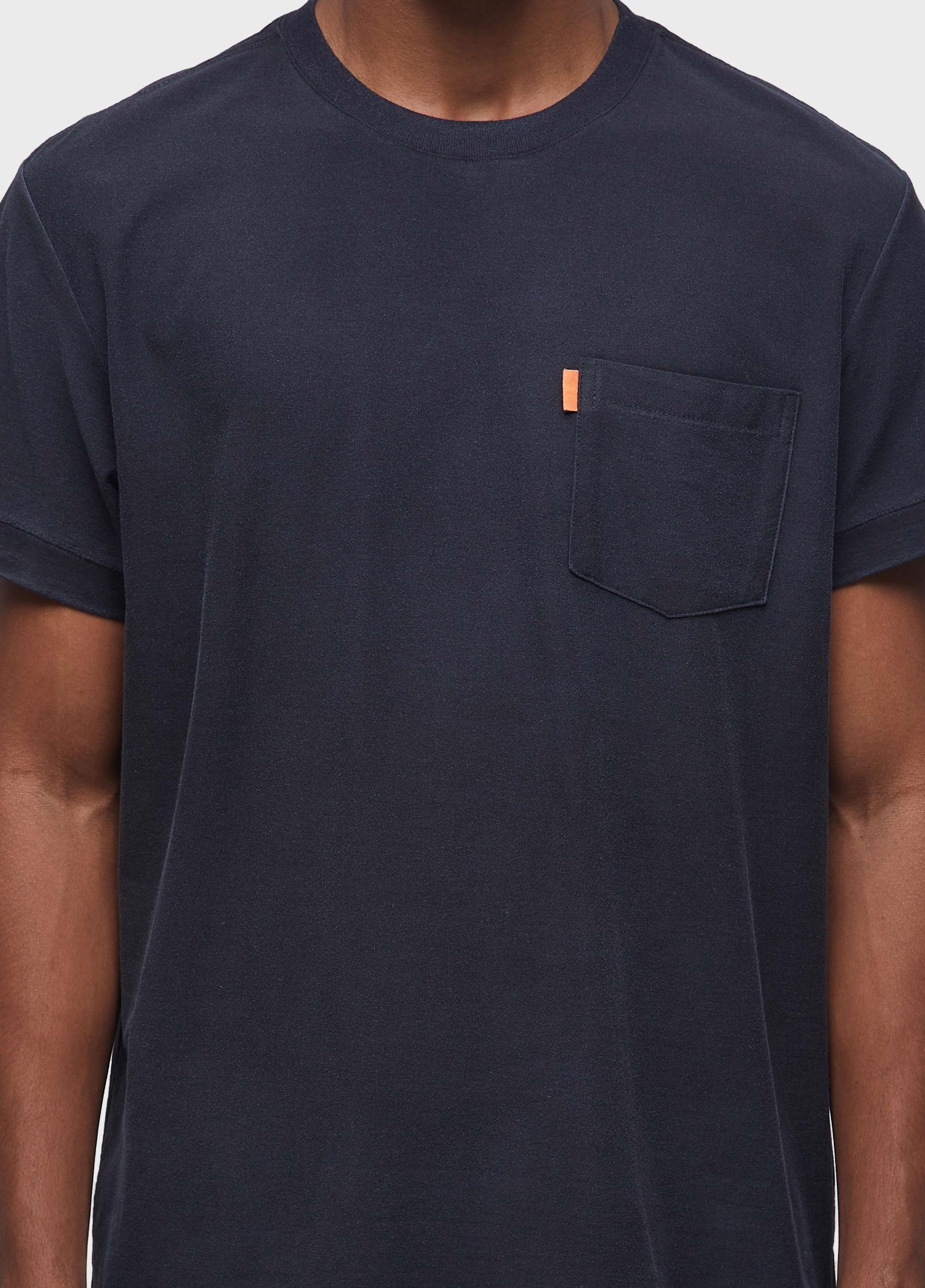 TSHIRT WASHED POCKET SPOT MC