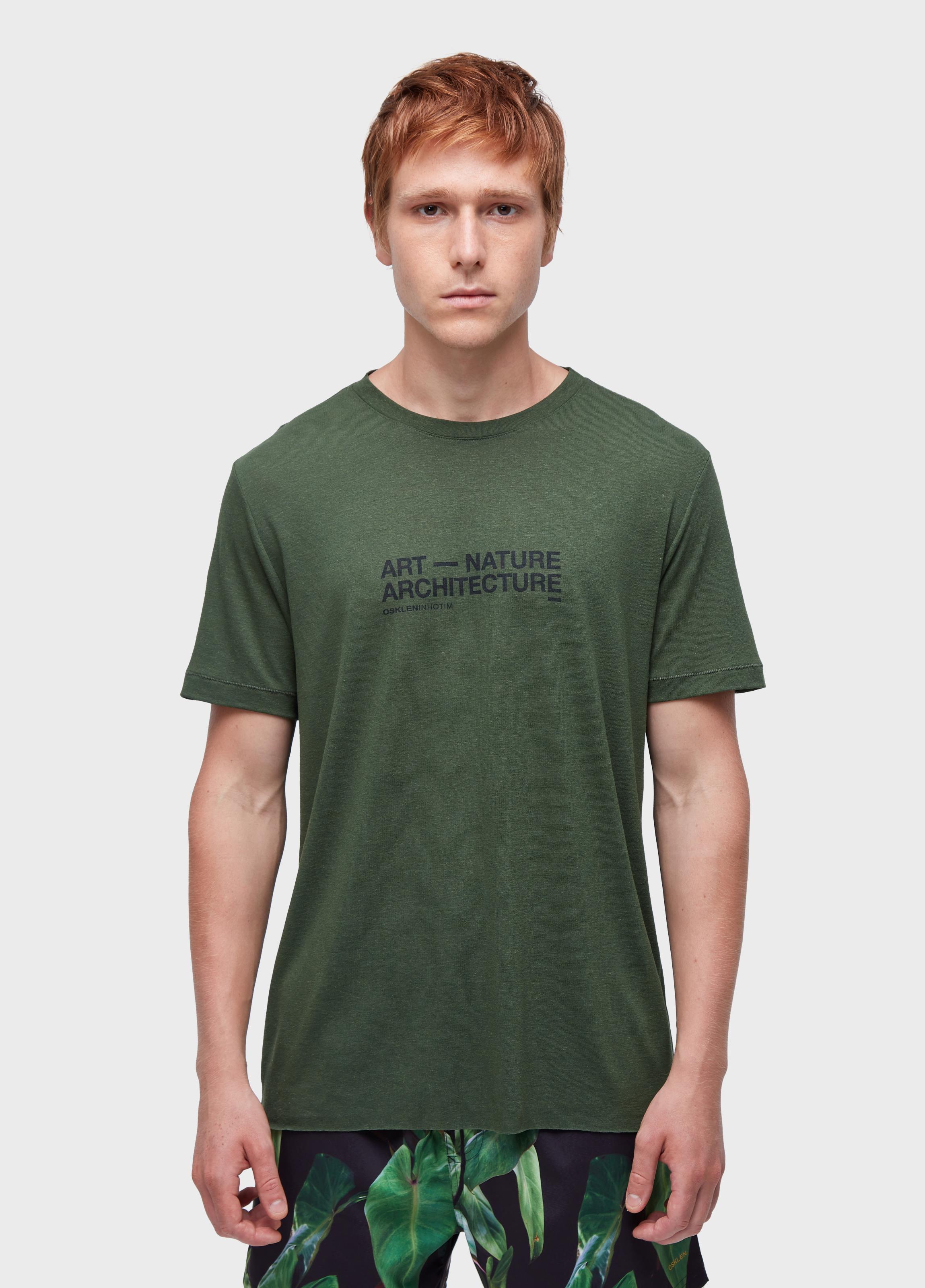 TSHIRT LIGHT LINEN INHOTIM ART