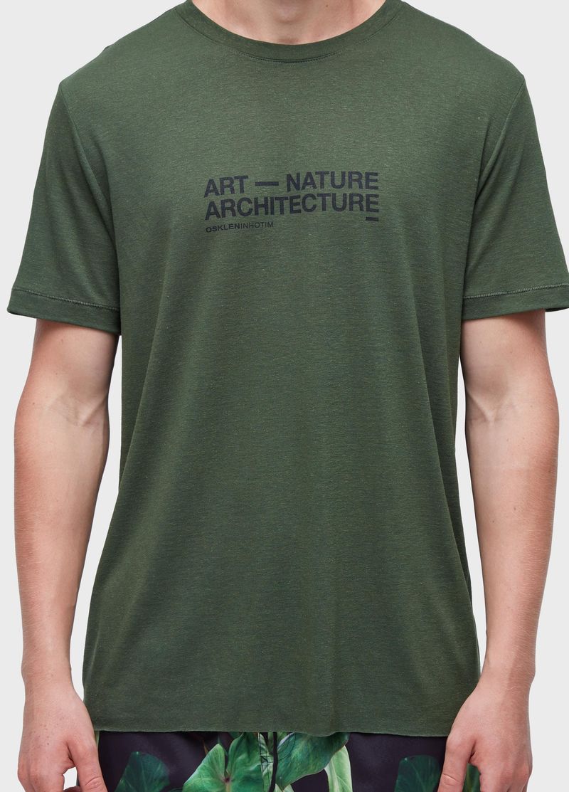 TSHIRT LIGHT LINEN INHOTIM ART