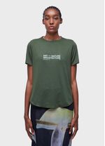 TSHIRT FEM LINEN INHOTIM ART