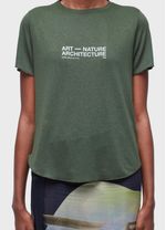TSHIRT FEM LINEN INHOTIM ART