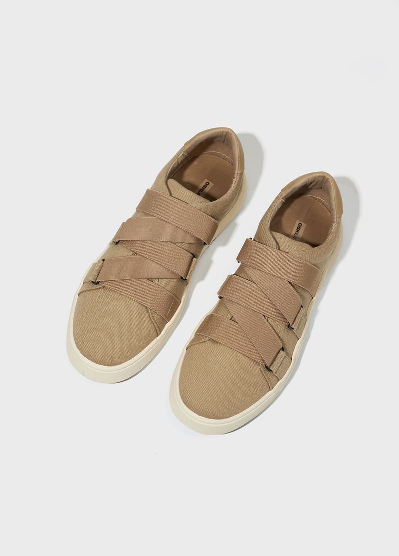 TENIS SOHO LONA LISA ELASTICO MASC