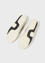 TENIS DECK COURO GASTO MASC