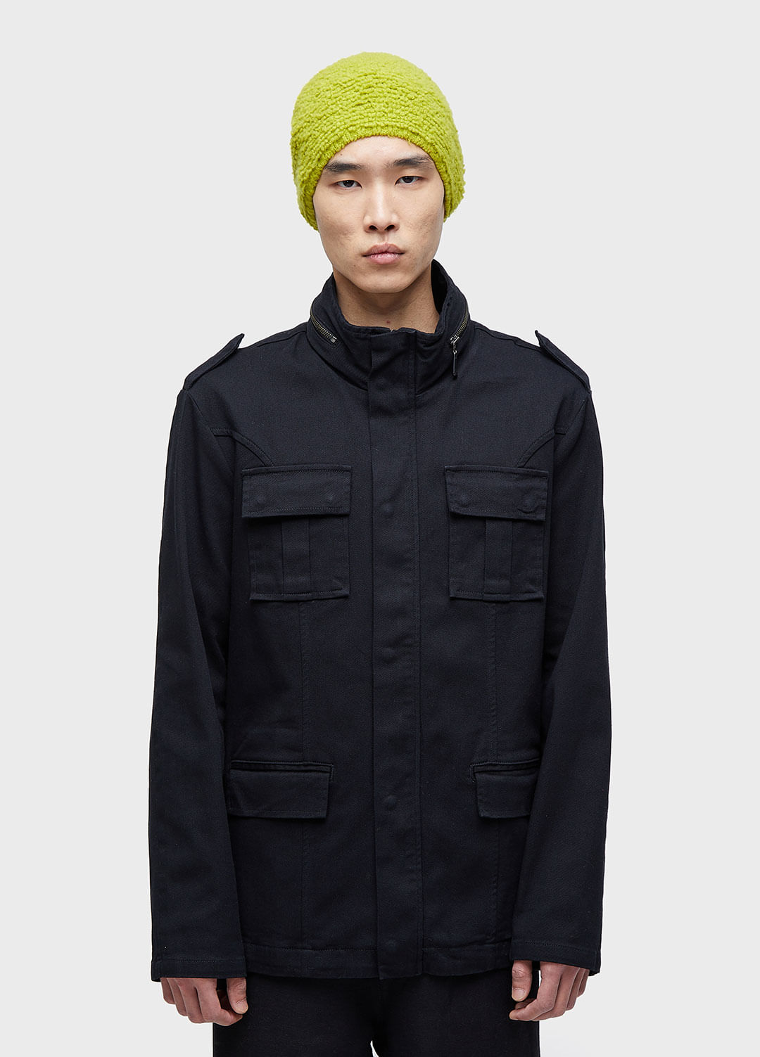 PARKA MASC POCKETS GOLA ALTA