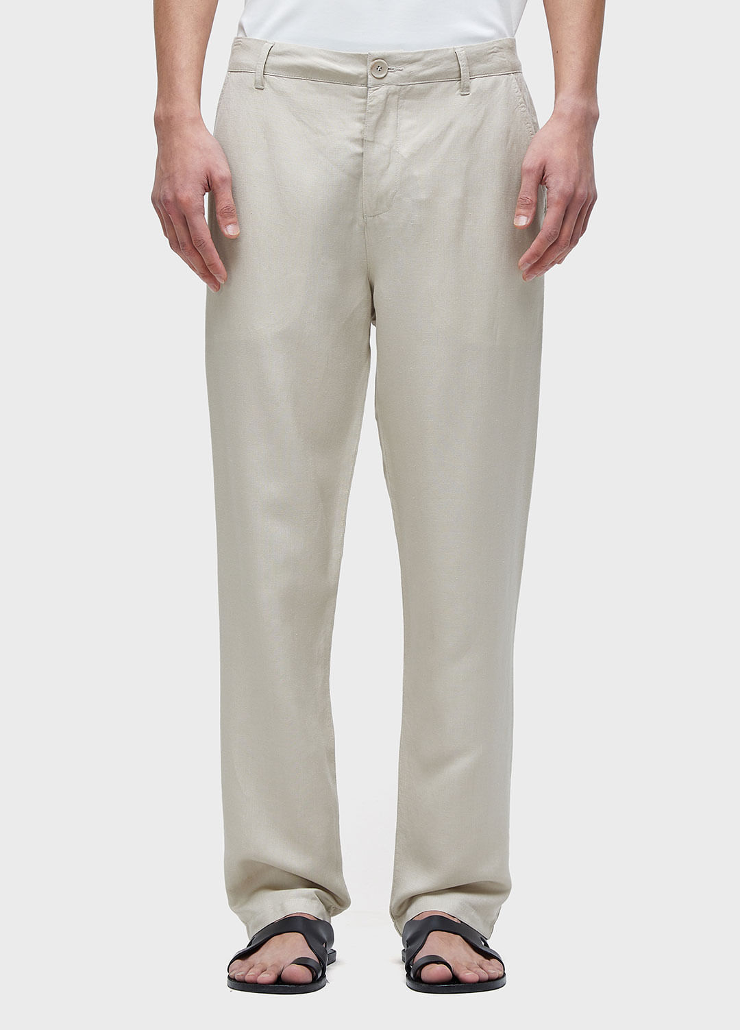 CALCA ALFAIATARIA FLUID LINEN