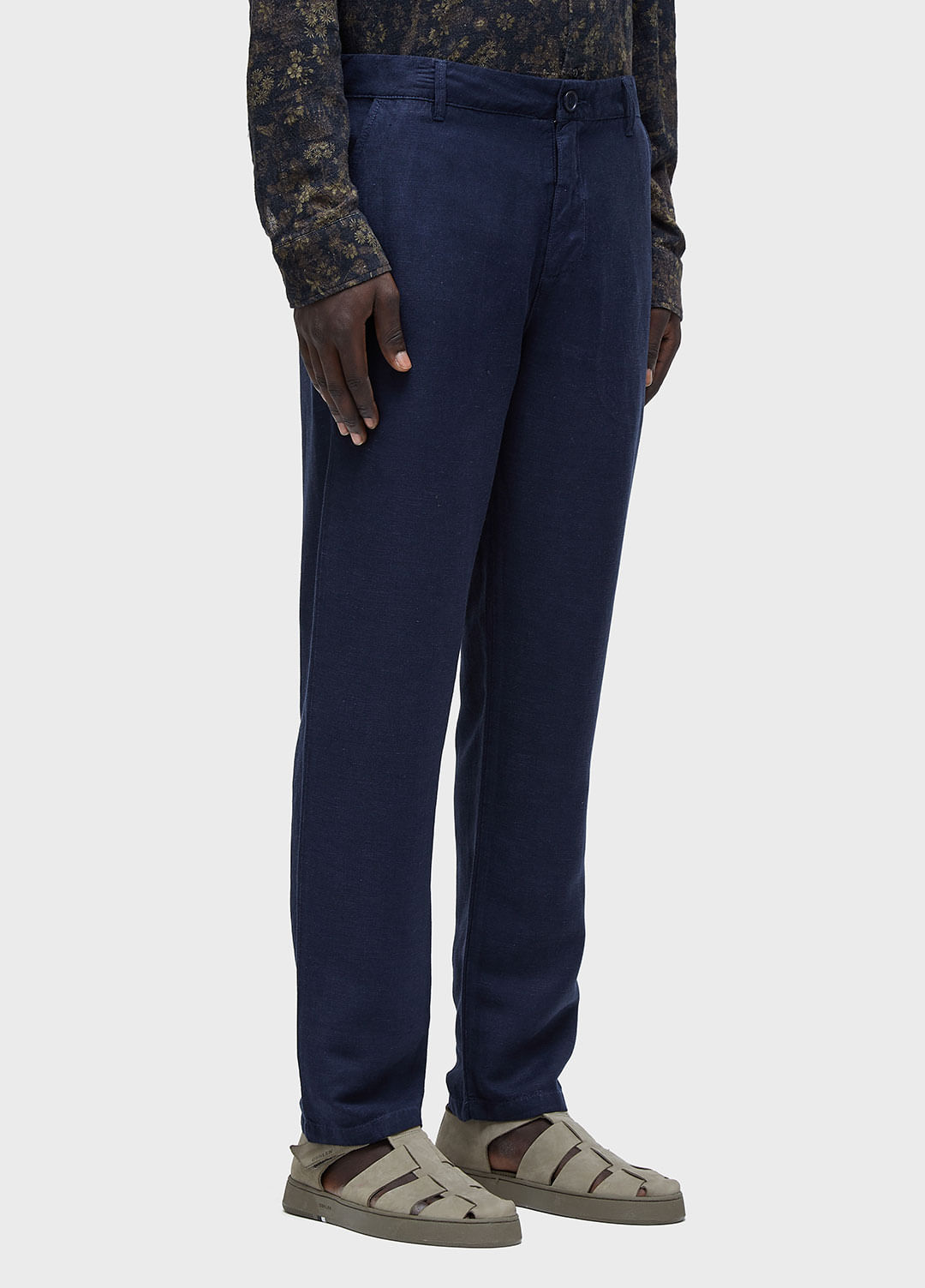 CALCA ALFAIATARIA FLUID LINEN