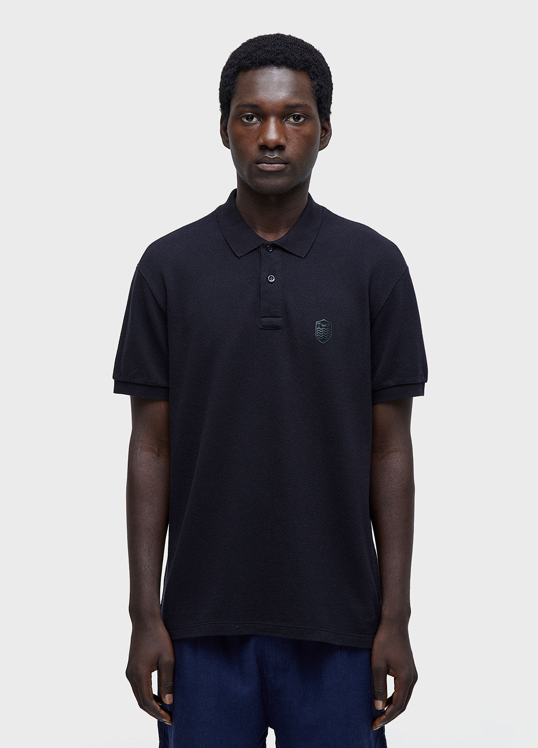 Polo Masc Brasao Embossed Color Mc