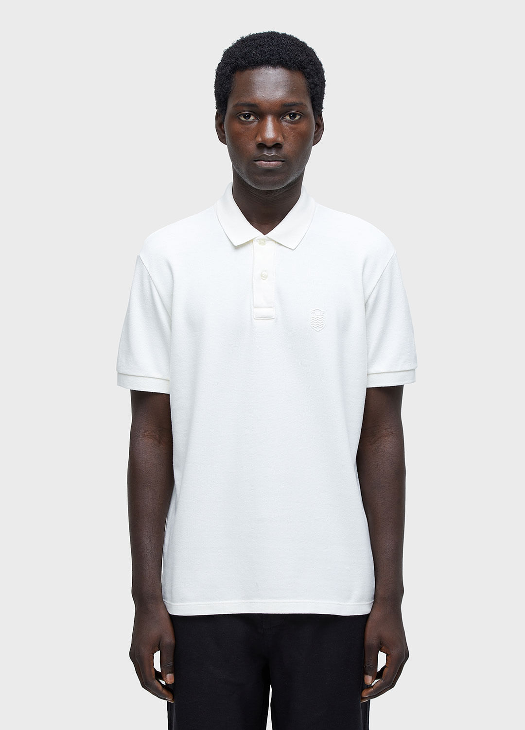 Polo Masc Brasao Embossed Color Mc