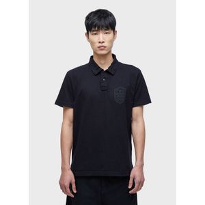 Camisa polo stone  black