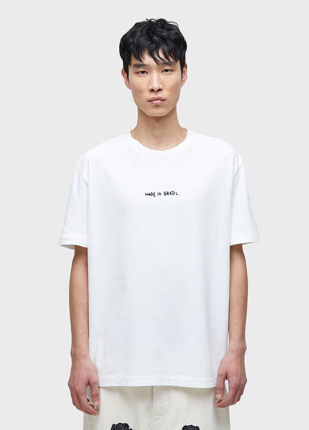 TSHIRT MADE IN BRAZIL BORDADO MC