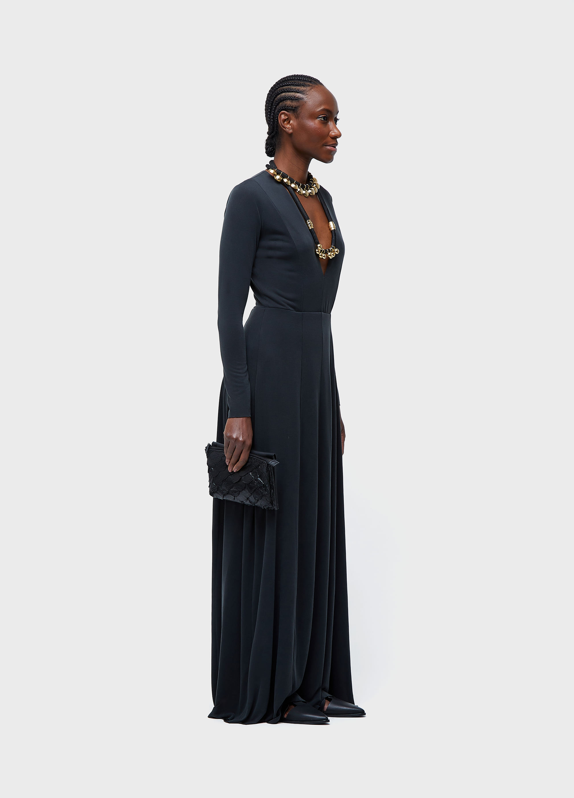 VESTIDO ML WASHED TOUCH