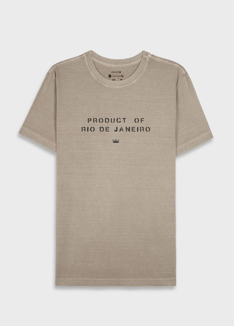 Tshirt Slim Stone Product of Rio de Janeiro