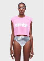 CAMISETA FEM SLEVELESS SAMBA