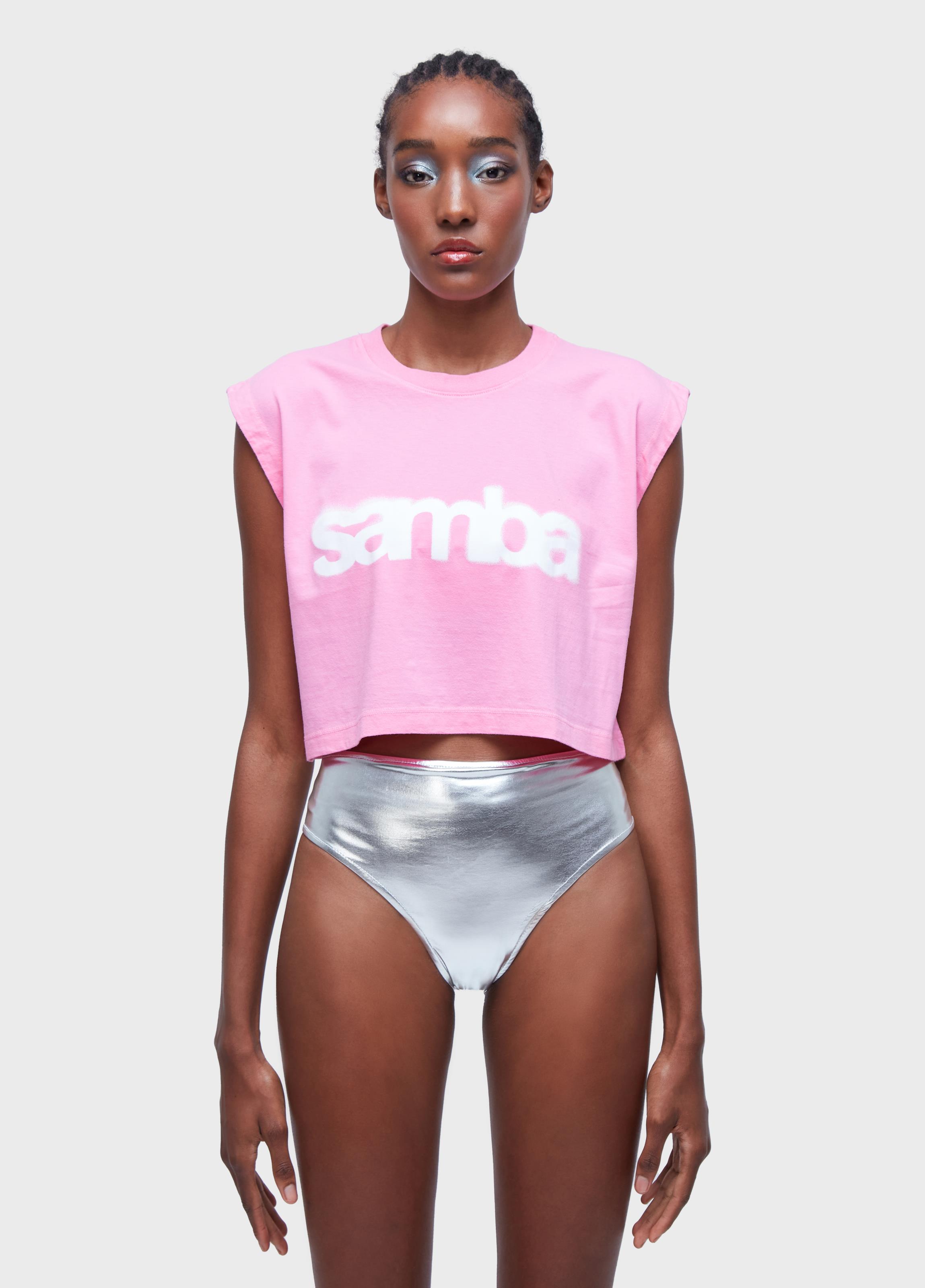 CAMISETA FEM SLEVELESS SAMBA