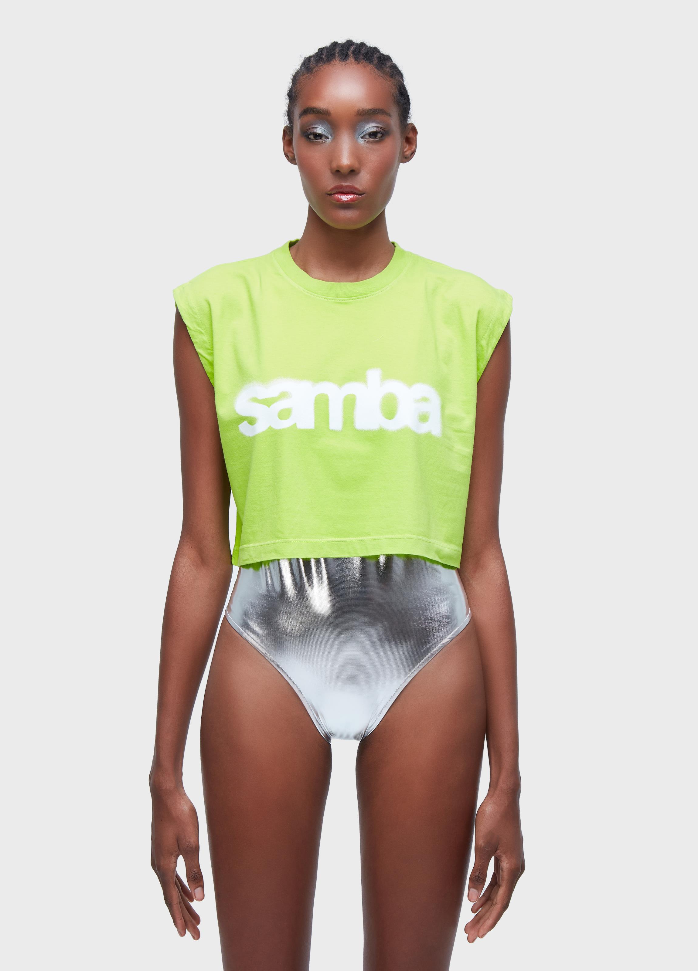 CAMISETA FEM SLEVELESS SAMBA