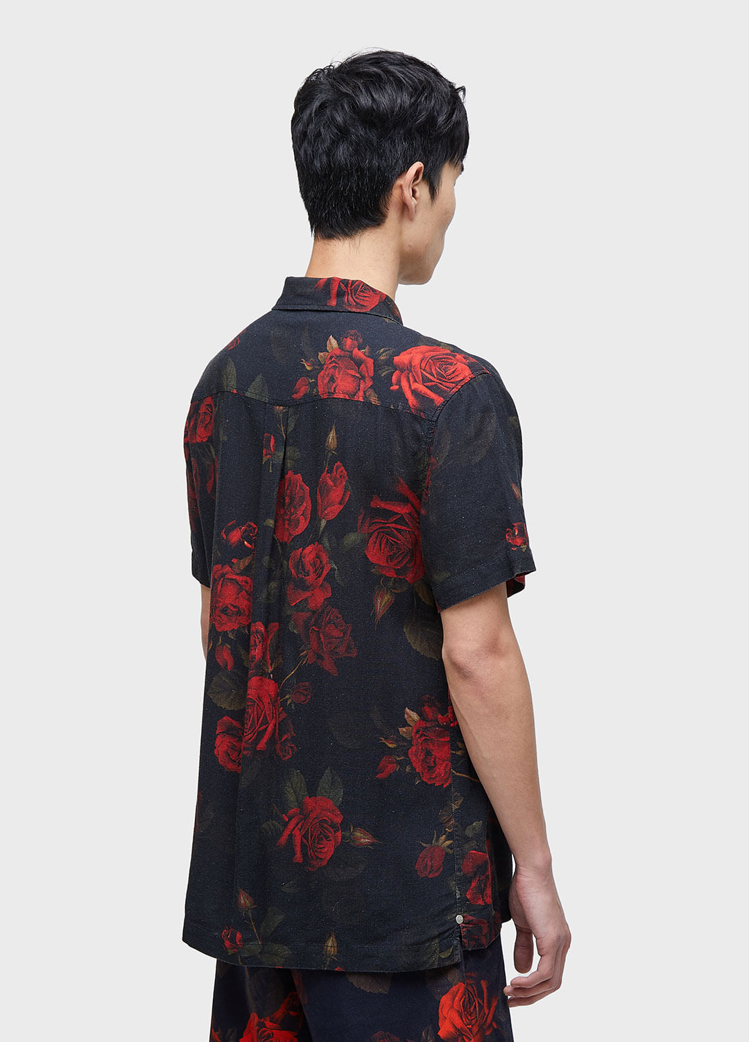 CAMISA MASC VINTAGE ROSE MC