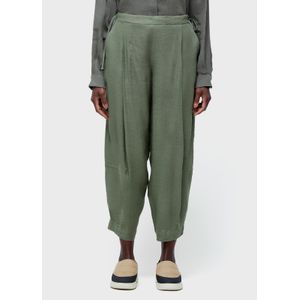 Calça regulagem linho reciclado