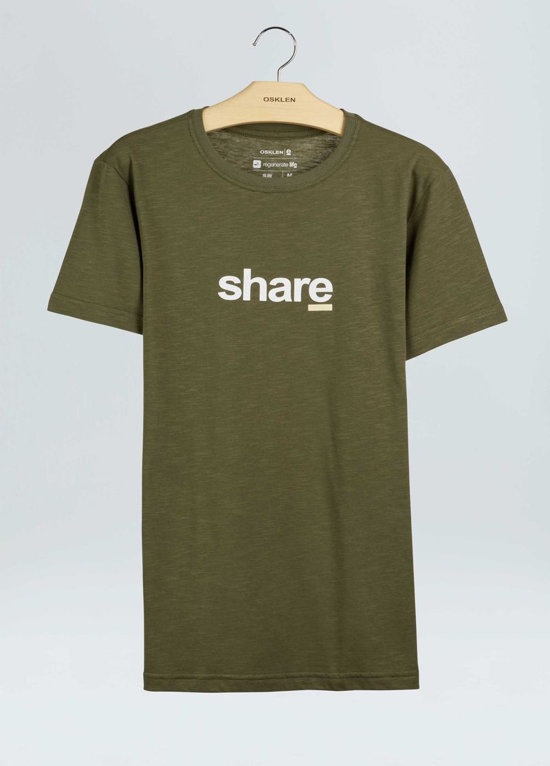 TSHIRT ORGANIC ROUGH SHARE FOREST