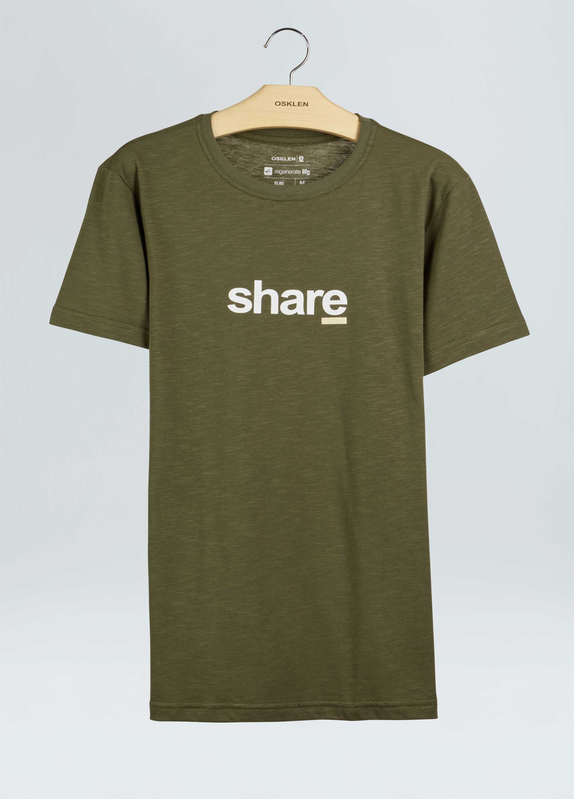 TSHIRT ORGANIC ROUGH SHARE FOREST