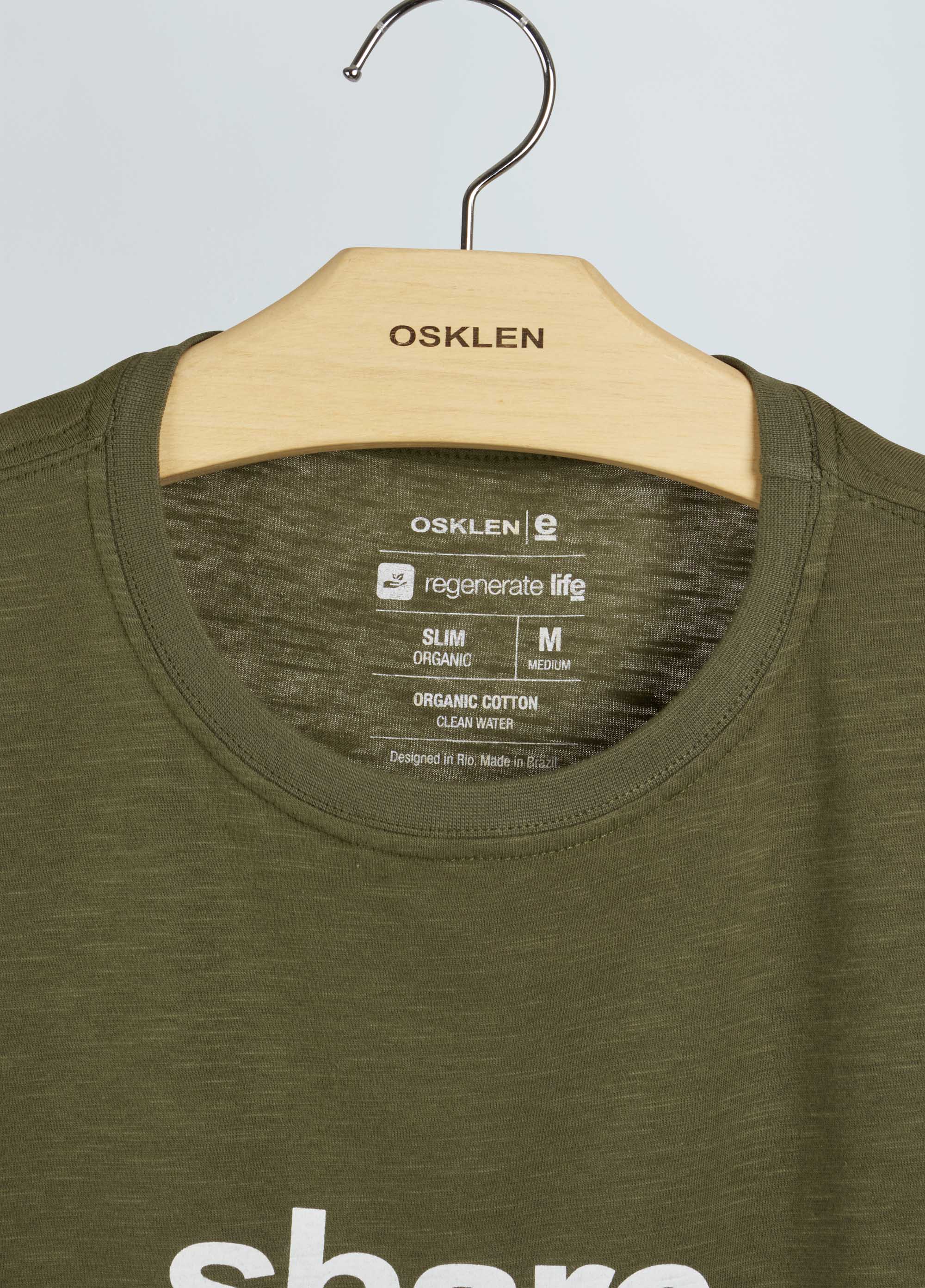 TSHIRT ORGANIC ROUGH SHARE FOREST