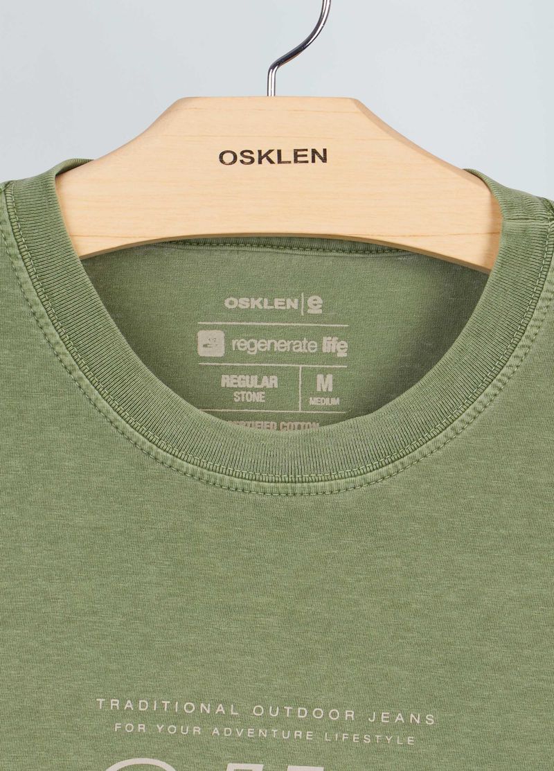 TSHIRT STONE OSKLEN LABEL
