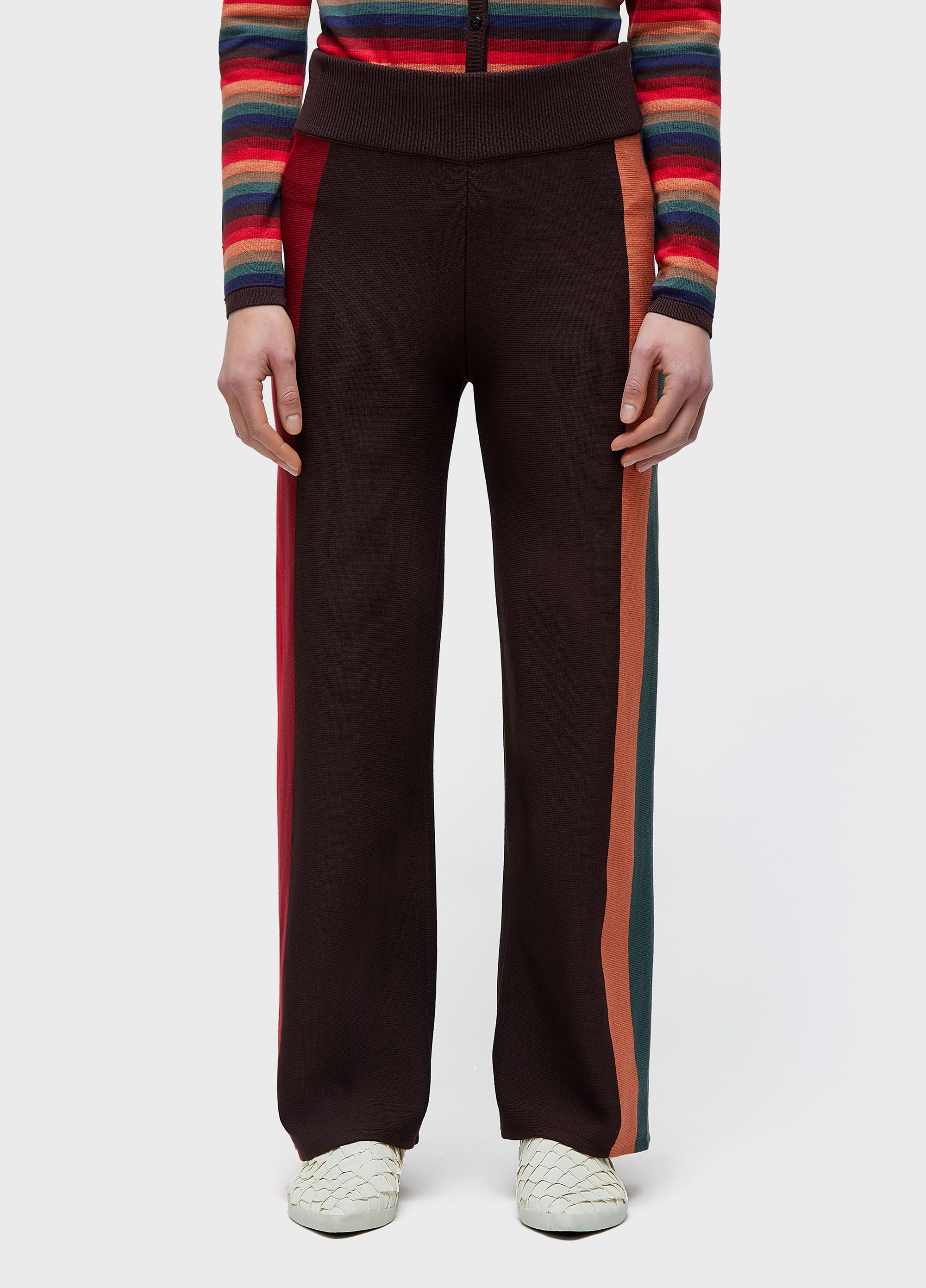CALCA TRICOT COLORFULL STRIPES
