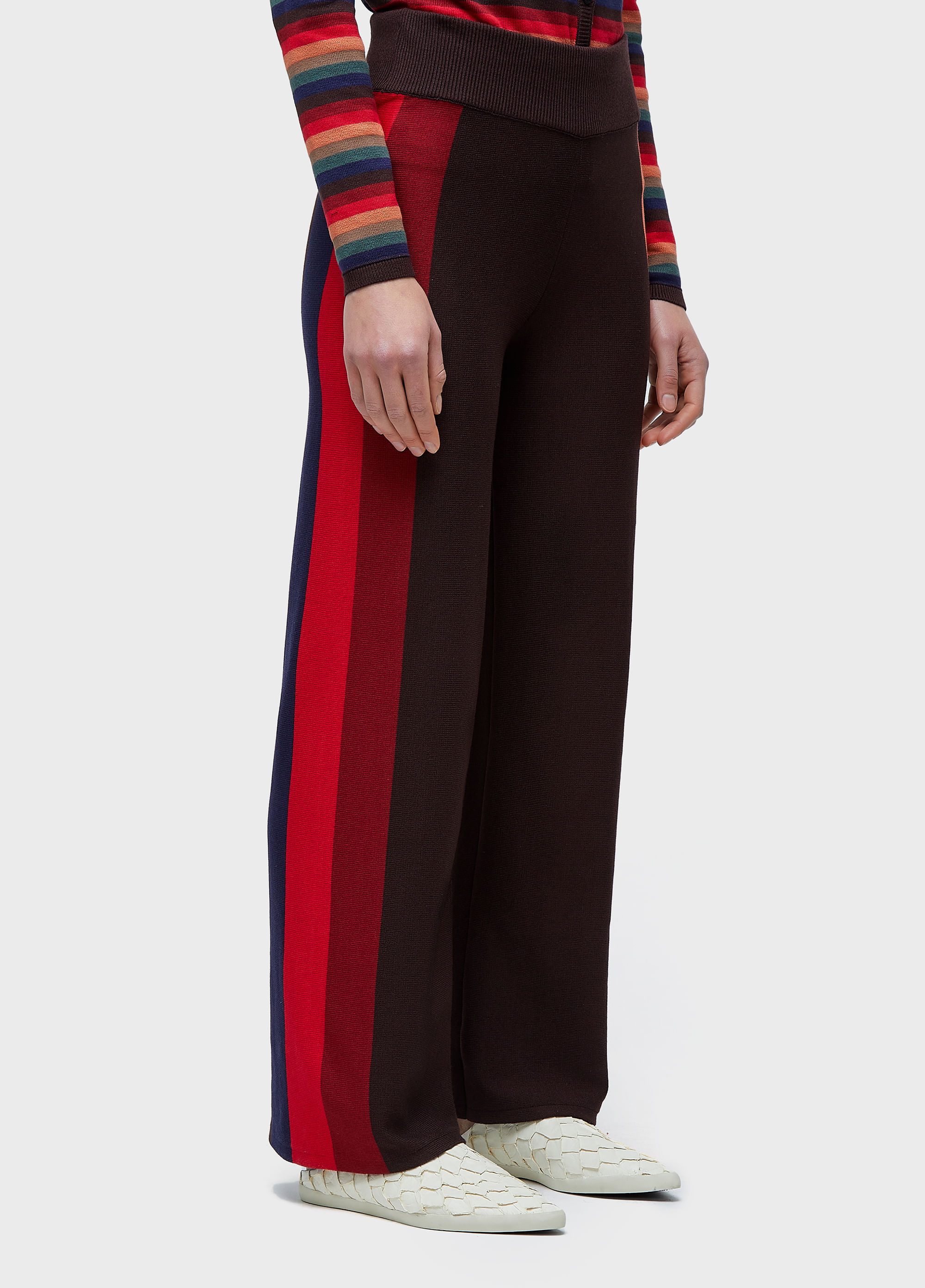 CALCA TRICOT COLORFULL STRIPES