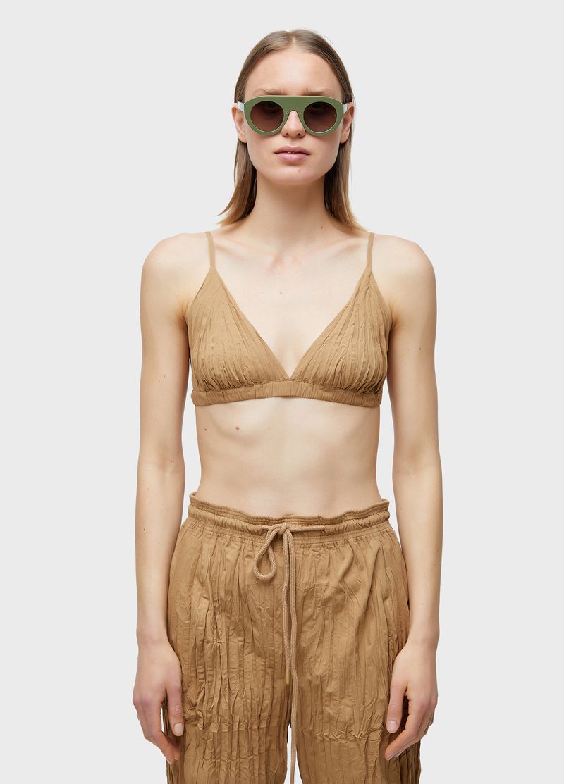 BLAZER TRICOLINE WRINKLED