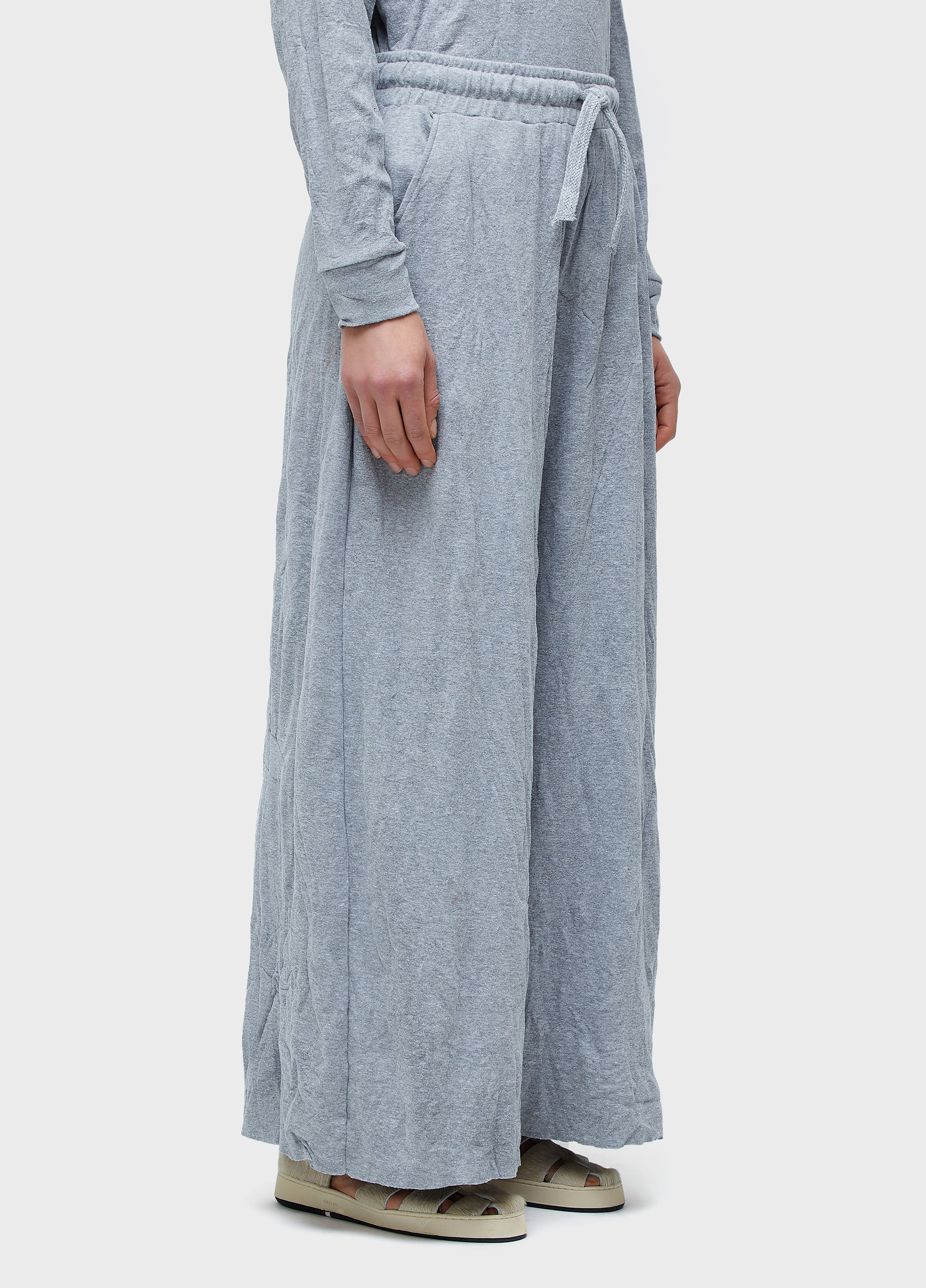 Calça wrinkled mescla