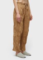 CALCA RECORTES TRICOLINE WRINKLED