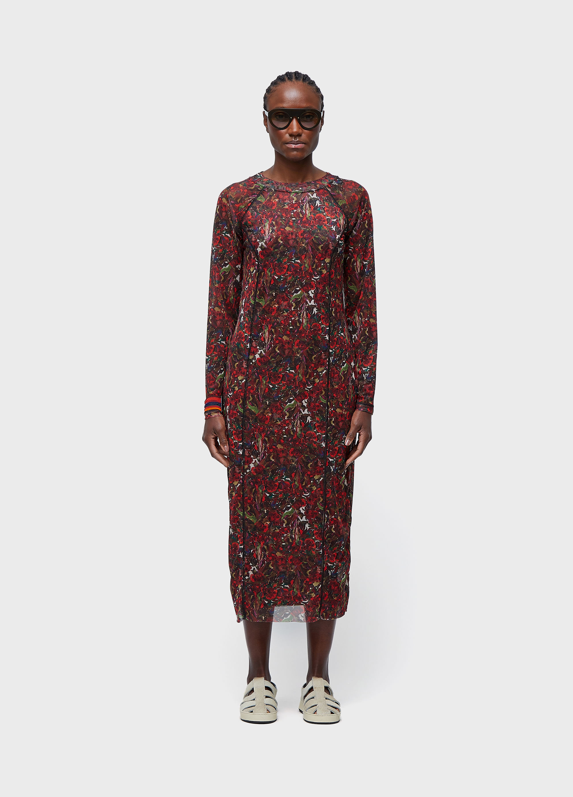 VESTIDO TULE ROSE TEX