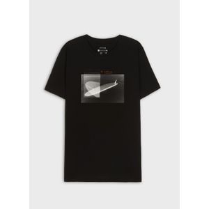 T-shirt vintage surf longboard