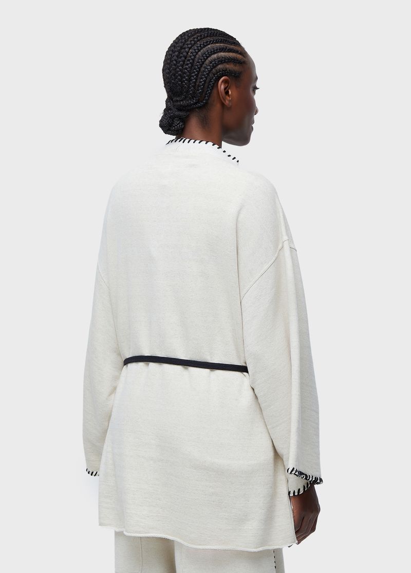 CASACO MOLETOM JUTA DOUBLE FACE